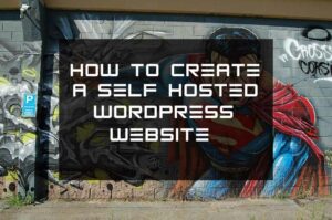 Create a self hosted wordpress website